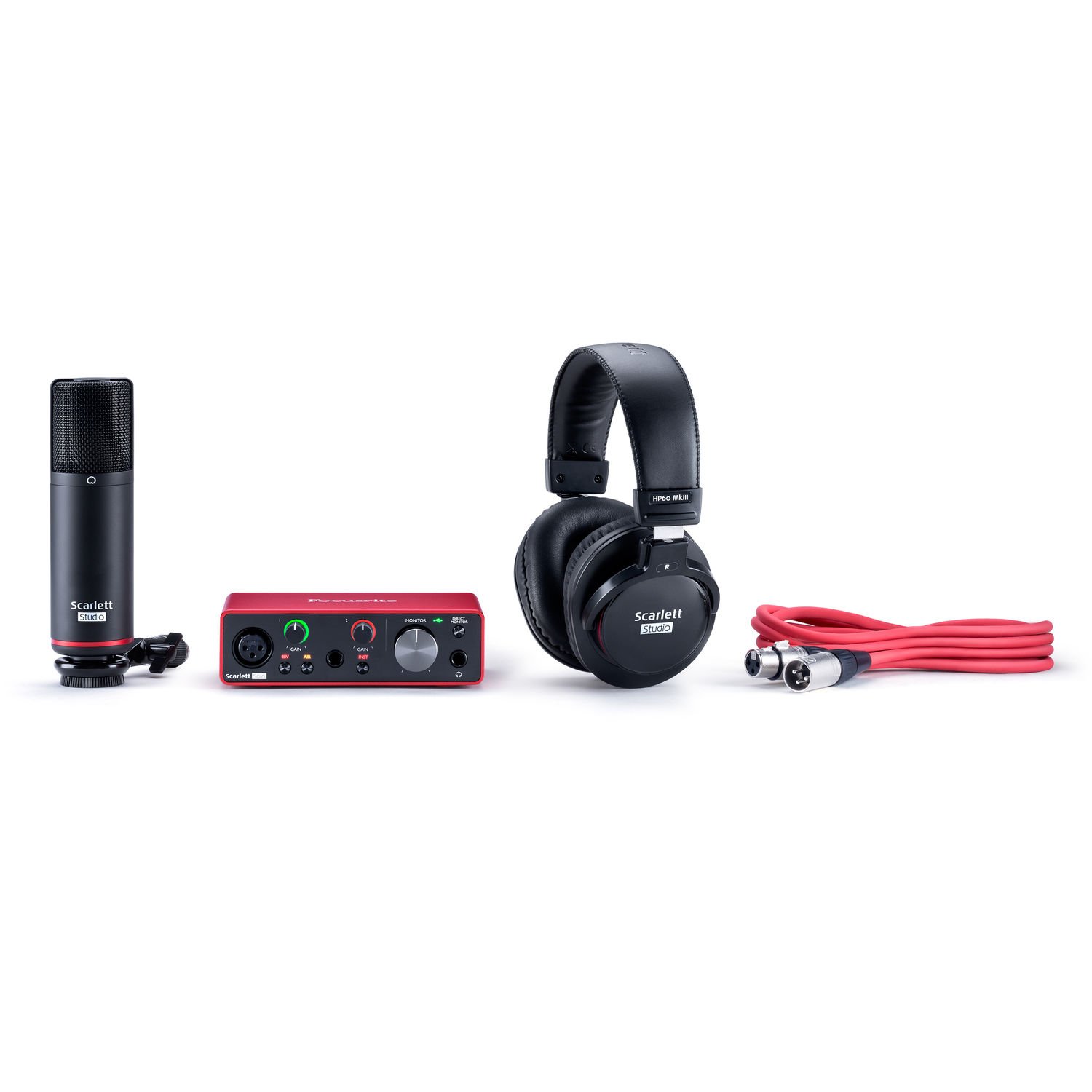 Jual Focusrite Scarlett Solo Studio Recording Bundle (3rd